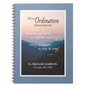50ste Jubileum van Orde gefeliciteerd Notitieboek (Voorkant)