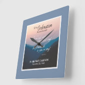 50ste Jubileum van Orde gefeliciteerd Vierkante Klok (Hoek)