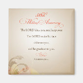 50ste Jubileum voor bruiloft, Religieuze Lord Bles Magneet (Voorkant)