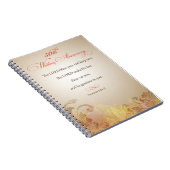 50ste Jubileum voor bruiloft, Religieuze Lord Bles Notitieboek (Rechterzijde)