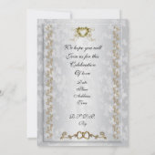 50ste Jubileum voor ouders Kaart (Achterkant)