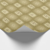 50ste Jubileum voor weddenschappen Cadeaupapier (Hoek)