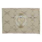 50ste Jubileum voor weddenschappen, diamanten, har Kussensloop (Voorkant)