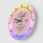 50ste Jubileum voor weddenschappen Gifts for Coupl Grote Klok (Hoek)