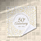 50ste Jubileum voor weddenschappen - Golden Love H Bad Handdoek
