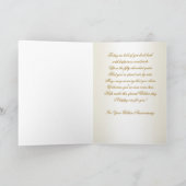 50ste Jubileum Wenskaart bruiloft Kaart (Binnen)