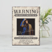 50ste Leuke Retro Fitty en Fabulous Birthday Kaart (Staand voorkant)