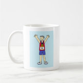 50ste marathon gefeliciteerd voor hem koffiemok (Links)