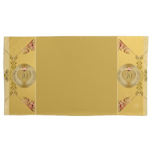 50ste of 1ste Jubileum Kussensloop (Voorkant)