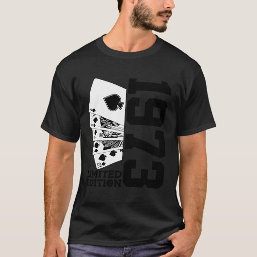 50ste Poker 1973 T-shirt (Voorkant)