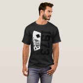50ste Poker 1973 T-shirt (Voorkant volledig)
