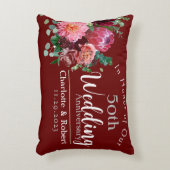 50ste trouwdag  accent kussen (Voorkant(Verticaal))