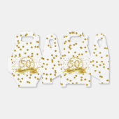 50ste trouwdag bedankdoosjes (Uitgevouwen)