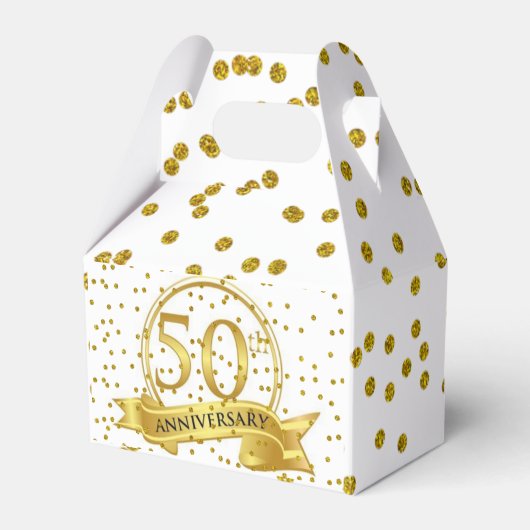 50ste trouwdag bedankdoosjes (Voorkant Zijde)