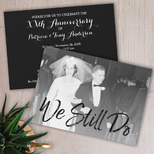 50ste trouwdag en foto - We Still Do Kaart