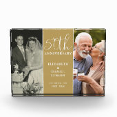 50ste Trouwdag Gouden Bruiloft 2 Fotoblokken (Voorkant)