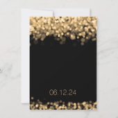 50ste trouwdag gouden lichten kaart (Achterkant)