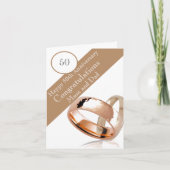 50ste trouwdag kaart (Voorkant)