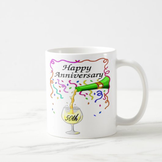 50ste trouwdag koffiemok (Rechts)