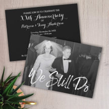 50ste trouwdag met foto - We Still Do