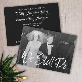 50ste trouwdag met foto - We Still Do Kaart