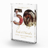 50ste trouwjubileum Goud 2  Fotoblokken (Rechts)