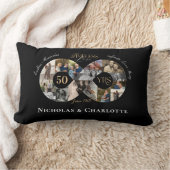 50ste trouwjubileum oneindige fotocollage kussen (Deken)