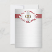 50ste trouwjubileum RSVP Kaart (Achterkant)