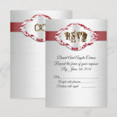 50ste trouwjubileum RSVP Kaart (Voorkant / Achterkant)