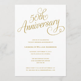 50ste | TROUWJUBILEUM UITNODIGINGEN