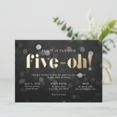 50ste uitnodiging Five-oh (Staand voorkant)