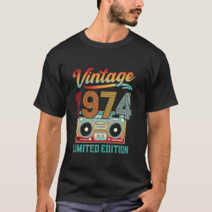 50ste verjaardag 50ste Classic 1974 T-shirt