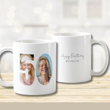 50ste verjaardag Aangepaste twee foto's 