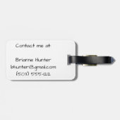 50ste verjaardag Bagagelabel (Achterkant horizontaal)