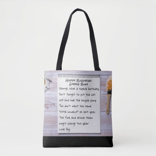 50ste verjaardag cadeau idee voor Vrouw vriend Tote Bag (Voorkant)
