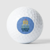 50ste verjaardag cadeau voor mannen en vrouwen...  golfballen (Voorkant)
