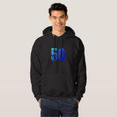 50ste verjaardag cadeaus 50 jaar oud hoodie (Voorkant volledig)
