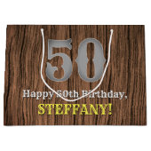 50ste verjaardag: Country Western geïnspireerd uit Groot Cadeauzakje (Voorkant)