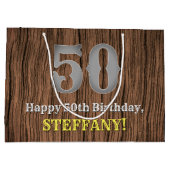 50ste verjaardag: Country Western geïnspireerd uit Groot Cadeauzakje (Achterkant)