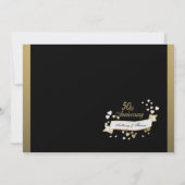 50ste verjaardag foto hart kaart (Achterkant)