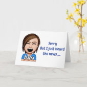 ***50ste VERJAARDAG*** HUMOR HAPPY BIRTHDAY Kaart (Gele Bloem)