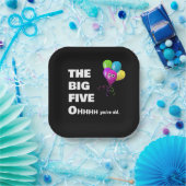 50ste verjaardag Humor Papieren Bordje (Feest)