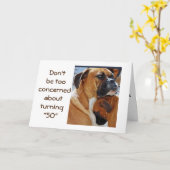 **50ste VERJAARDAG HUMOR** VOOR JOU Kaart (Gele Bloem)