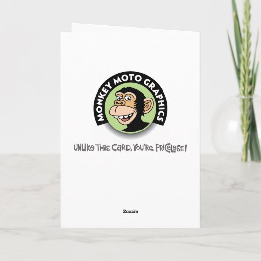 50ste verjaardag is zo makkelijk kaart (Achterkant)