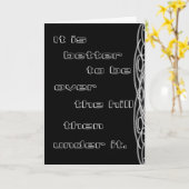 50ste verjaardag kaart (Gele Bloem)