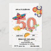 50ste verjaardag kaart (Voorkant / Achterkant)