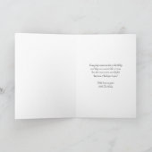 50ste verjaardag Kaart - Champagne Rag Doll (Binnen)
