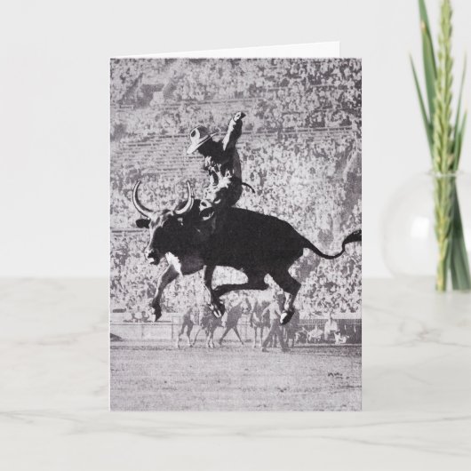 50ste verjaardag Kaart, Rodeo! Kaart (Voorkant)