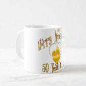 50ste. Verjaardag Koffiemok (Voorkant links)