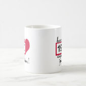 50ste verjaardag koffiemok (Center)